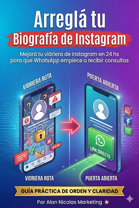 Instagram: Vendé con tu Biografía